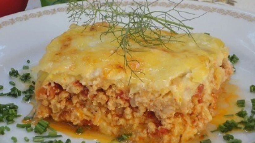 ლაზანია კომბოსტოთი