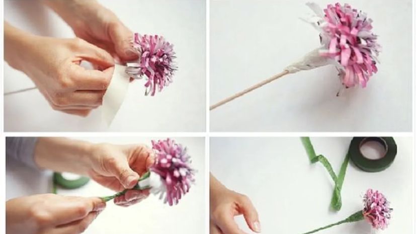 ყვავილები ჟურნალიდან