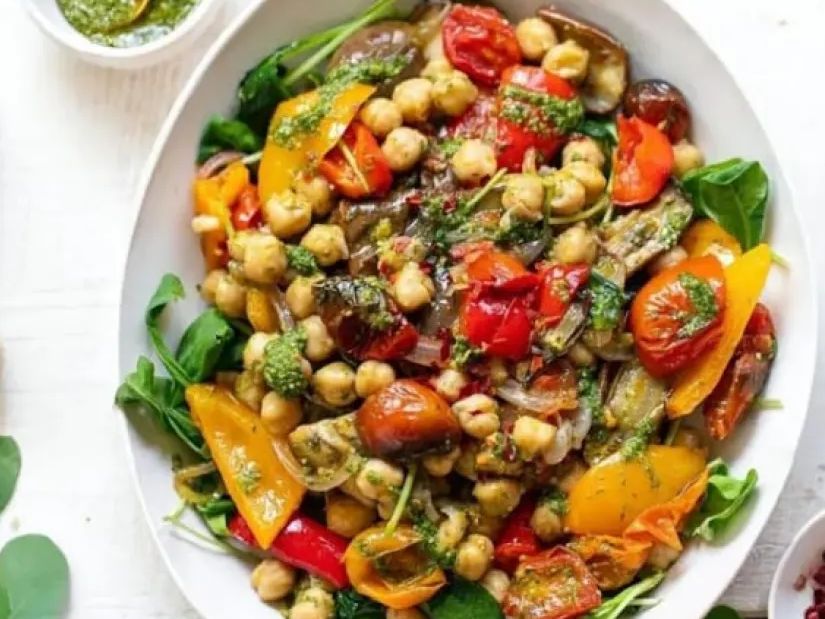 ბოსტნეულის სალათა