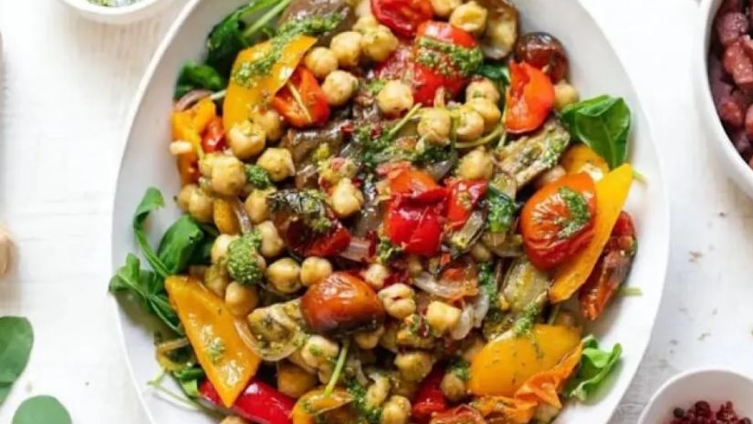 ბოსტნეულის სალათა ბოსტნეულის სალათა